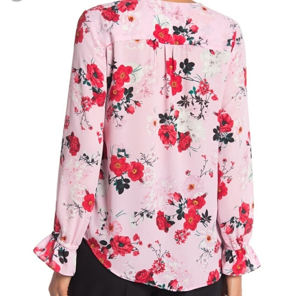 ᴛ ᴛᴀʜᴀʀɪ ᴘɪɴᴋ ғʟᴏʀᴀʟ ʙʟᴏᴜsᴇ - Picture 3 of 10